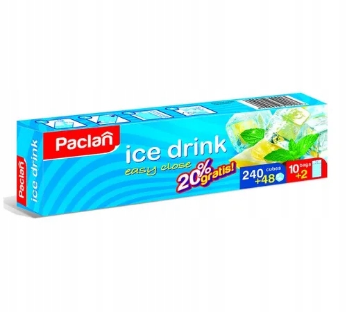 

Paclan Woreczki do lodu 240szt+48 BOX/24/