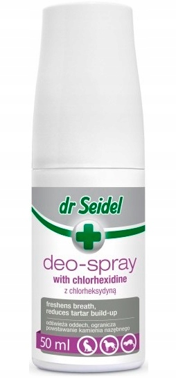 

Dr Seidel Deo-Spray Czyste zęby świeży oddech 50ml