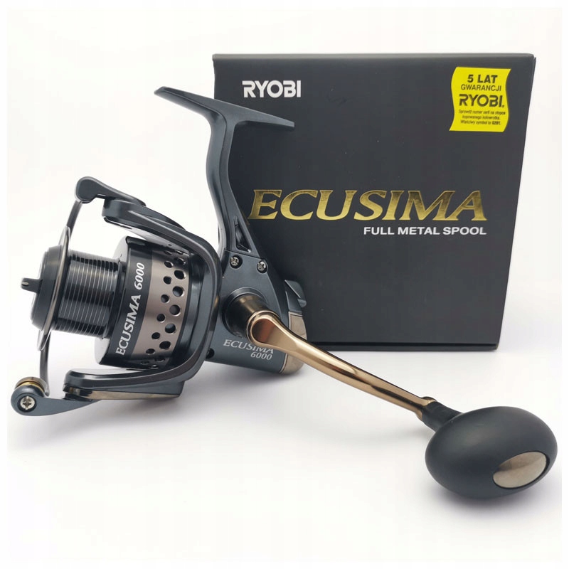 Naviják Ryobi Ecusima, hliníkový, 6000 7BB+Inf.AR