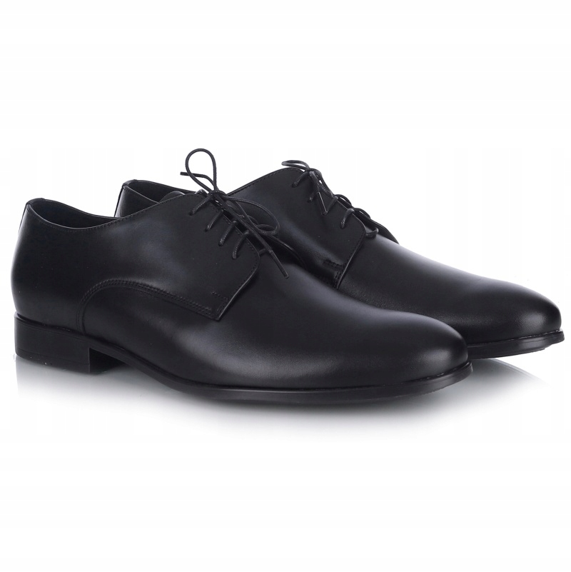 Pánské polobotky Agda 1662 Černá 192 černá elegantní Kůže VEL..39