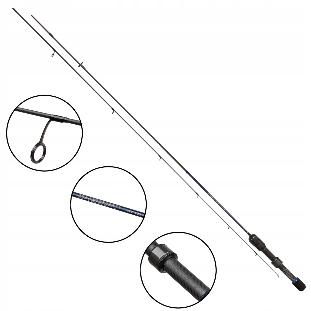 Wędka Mikado M-Craft Atto 172cm 0.1-1.5g +gratis!