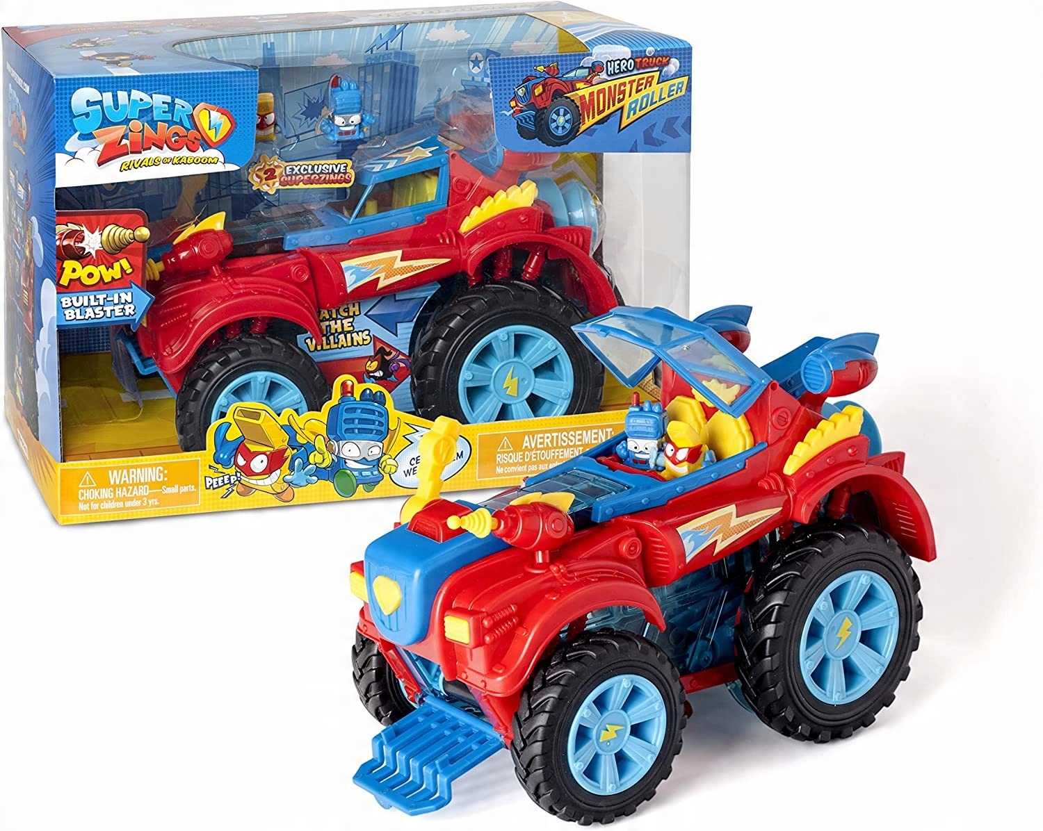 

Zings Monster Roller Hero Truck Pojazd Autko