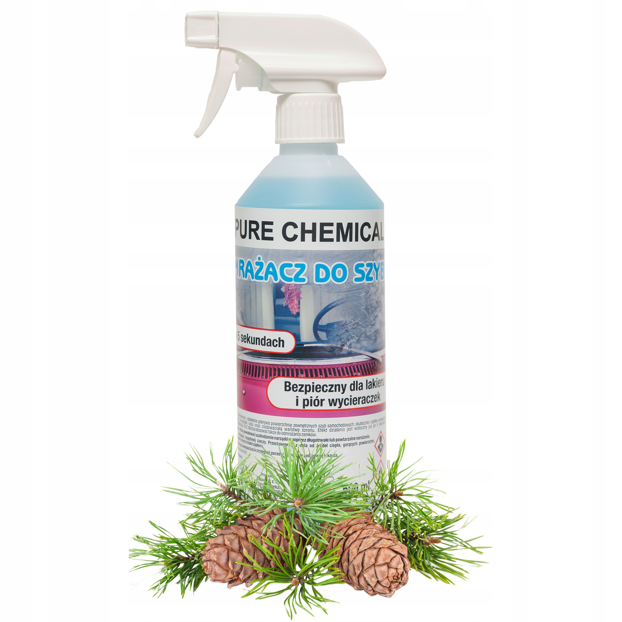 

Odmrażacz Do Szyb 500ml Zimowy Płyn Do Odmrażania