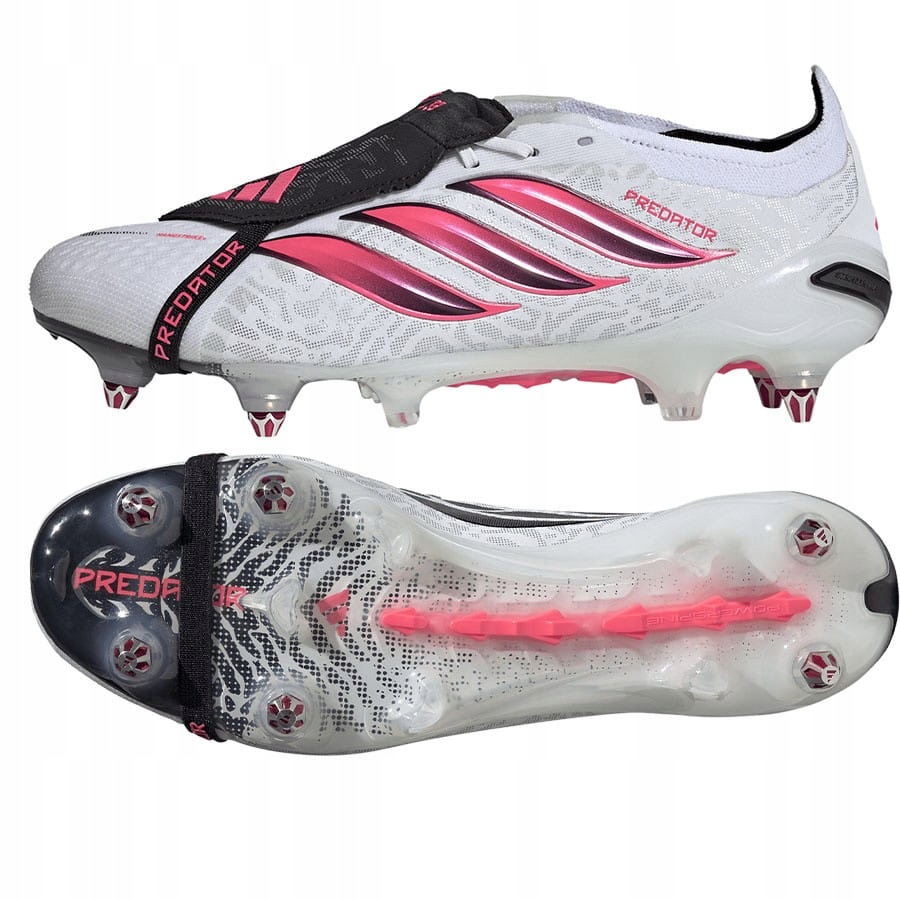 Buty adidas Predator Elite Ft Sg IH4711 41 1/3, Biały 41 1/3, Biały