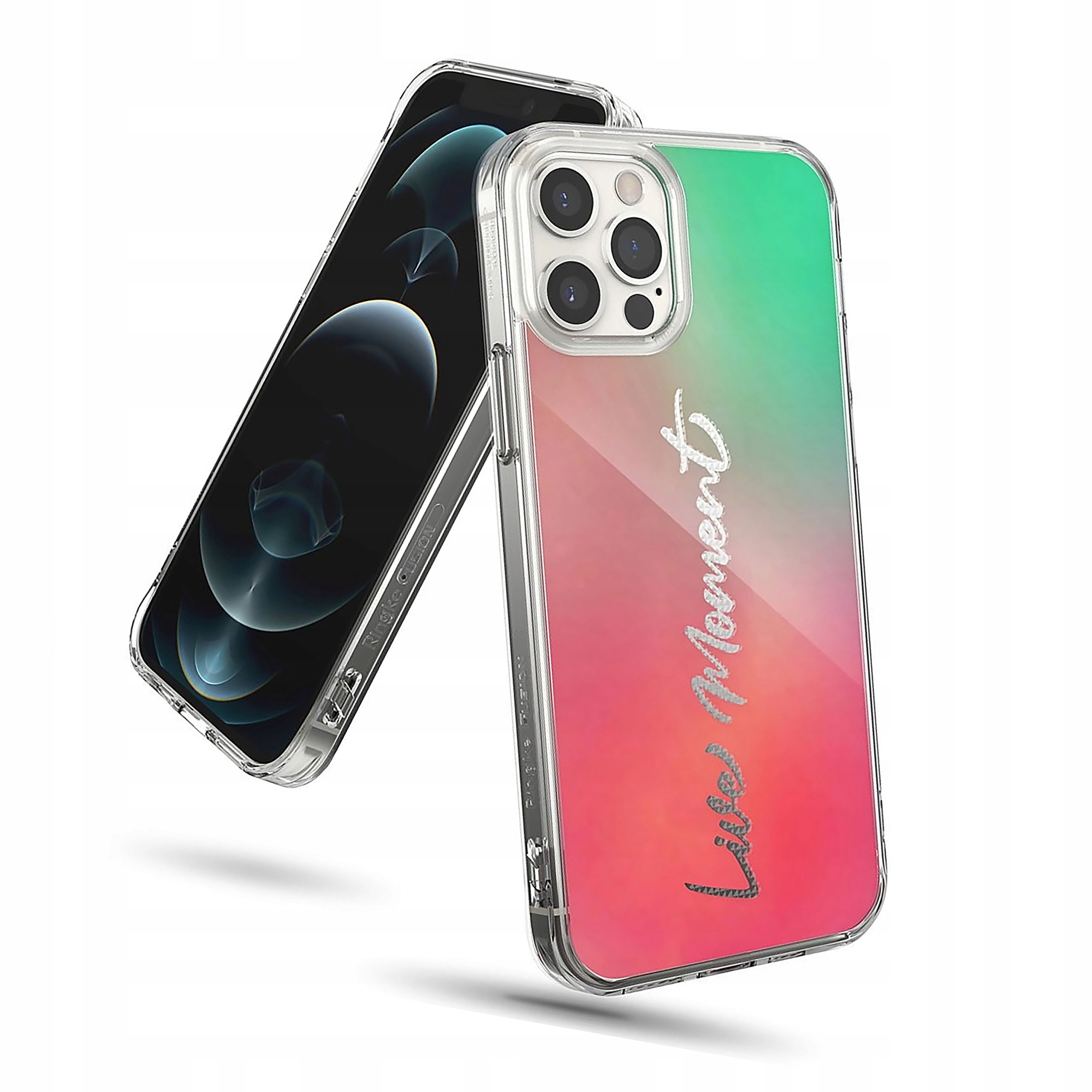 Ringke Fusion Design pancerne etui z żelową ramką iPhone 12 Pro Max