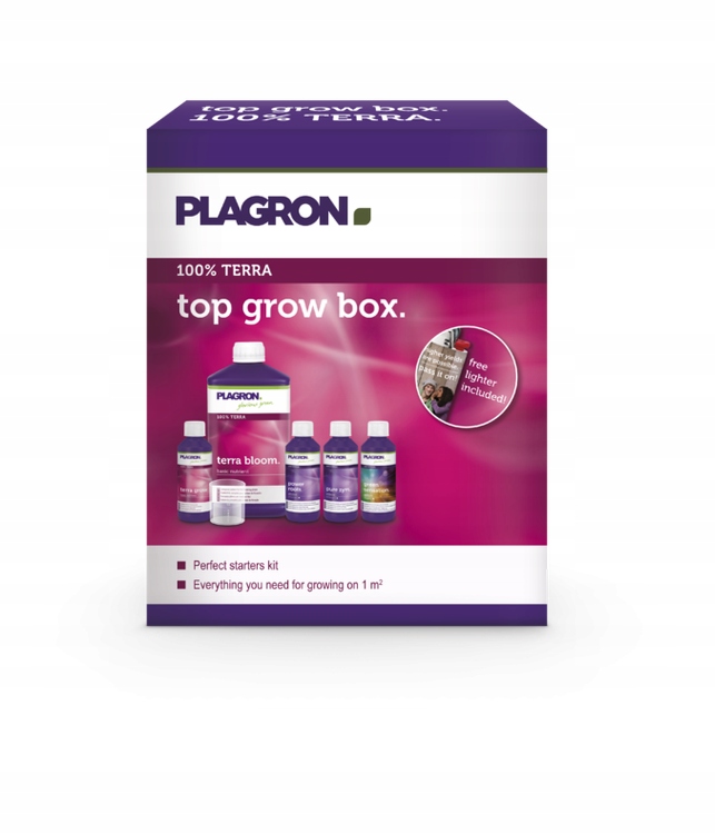 Plagron Easy Pack 100% Terra – sada hnojiv pro pěstování půdy do 1 m2