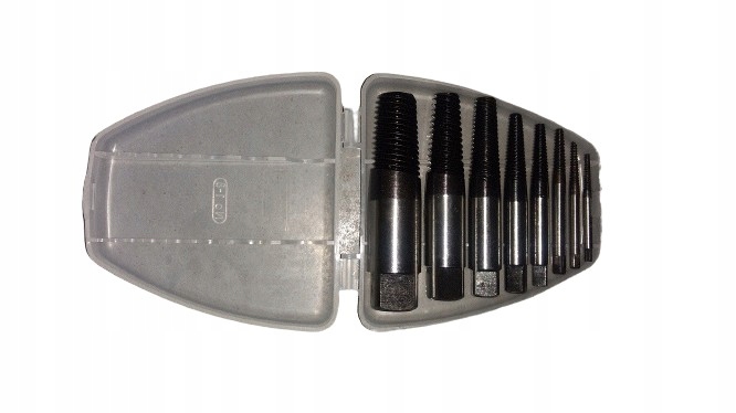 Wykrętaki do śrub 8sztuk zestaw