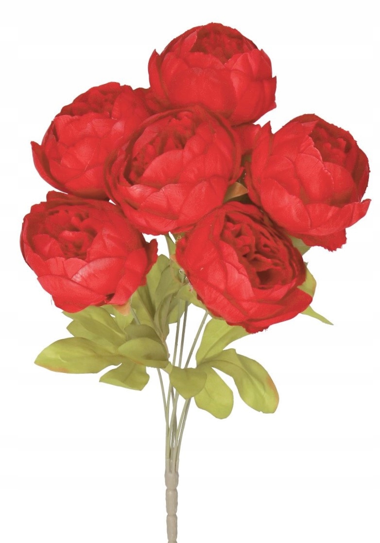 SZTUCZNE KWIATY ROŚLINY PEONIA PIWONIA DUŻE KWIATY Wysokość maksymalna 44 cm