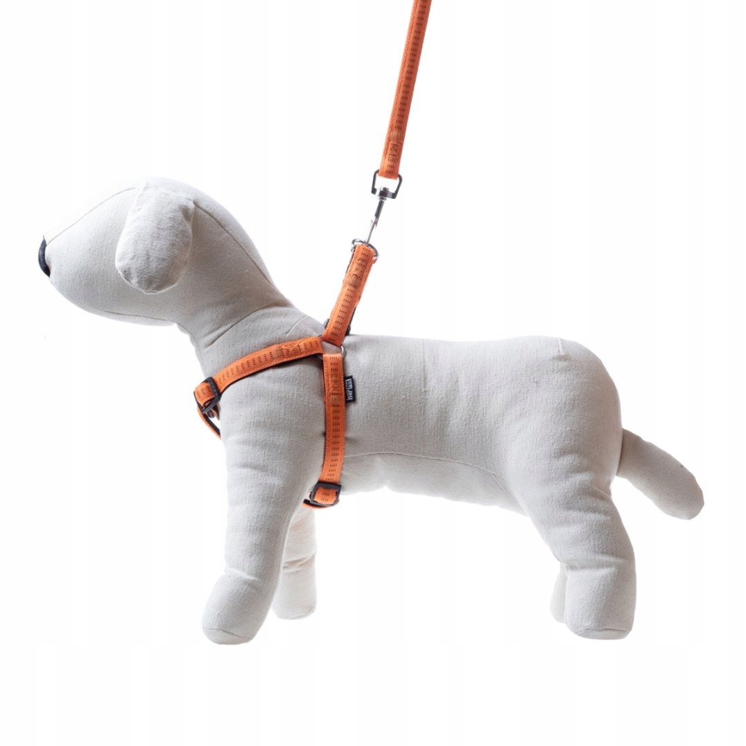 Levně Vodítko popruhy Soft Style Happet oranžová XL 2.5 cm