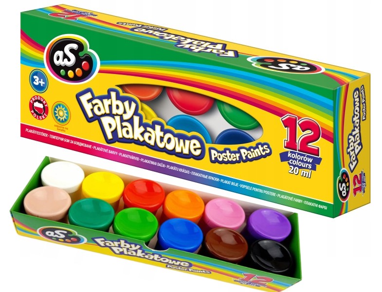 

As Astra Farby Plakatowe szkolne 20ml