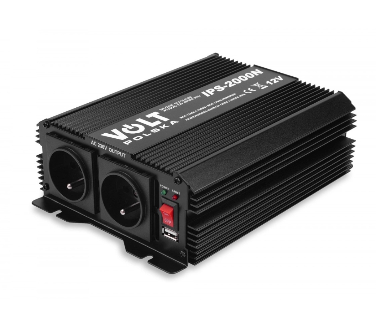 

Przetwornica Volt Polska 12V na 230V 1000/2000W