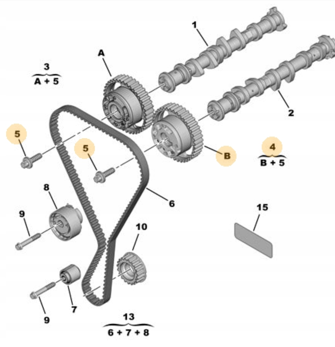 WARIATOR KOŁO 1608372080 1613293580 9676237380 Typ samochodu Samochody osobowe