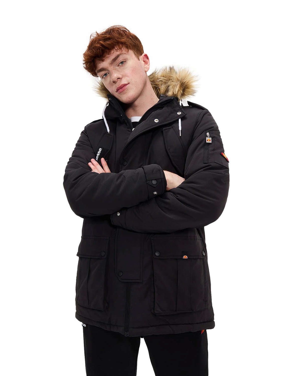 Pánská zimní parka Ellesse s kapucí Blizzard