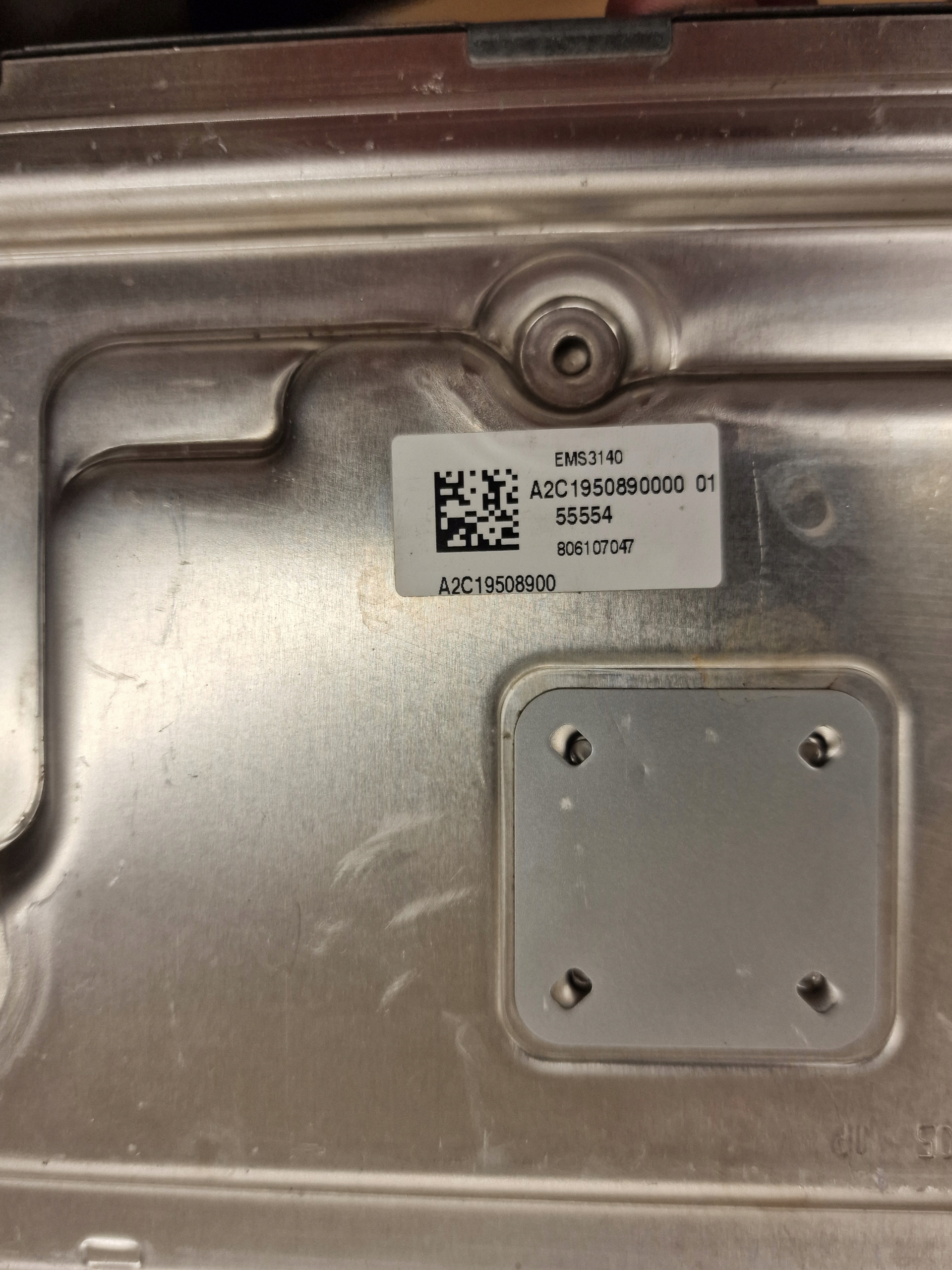 ECU computer control unit of the engine RENAULT CLIO V CAPTUR II 1.0