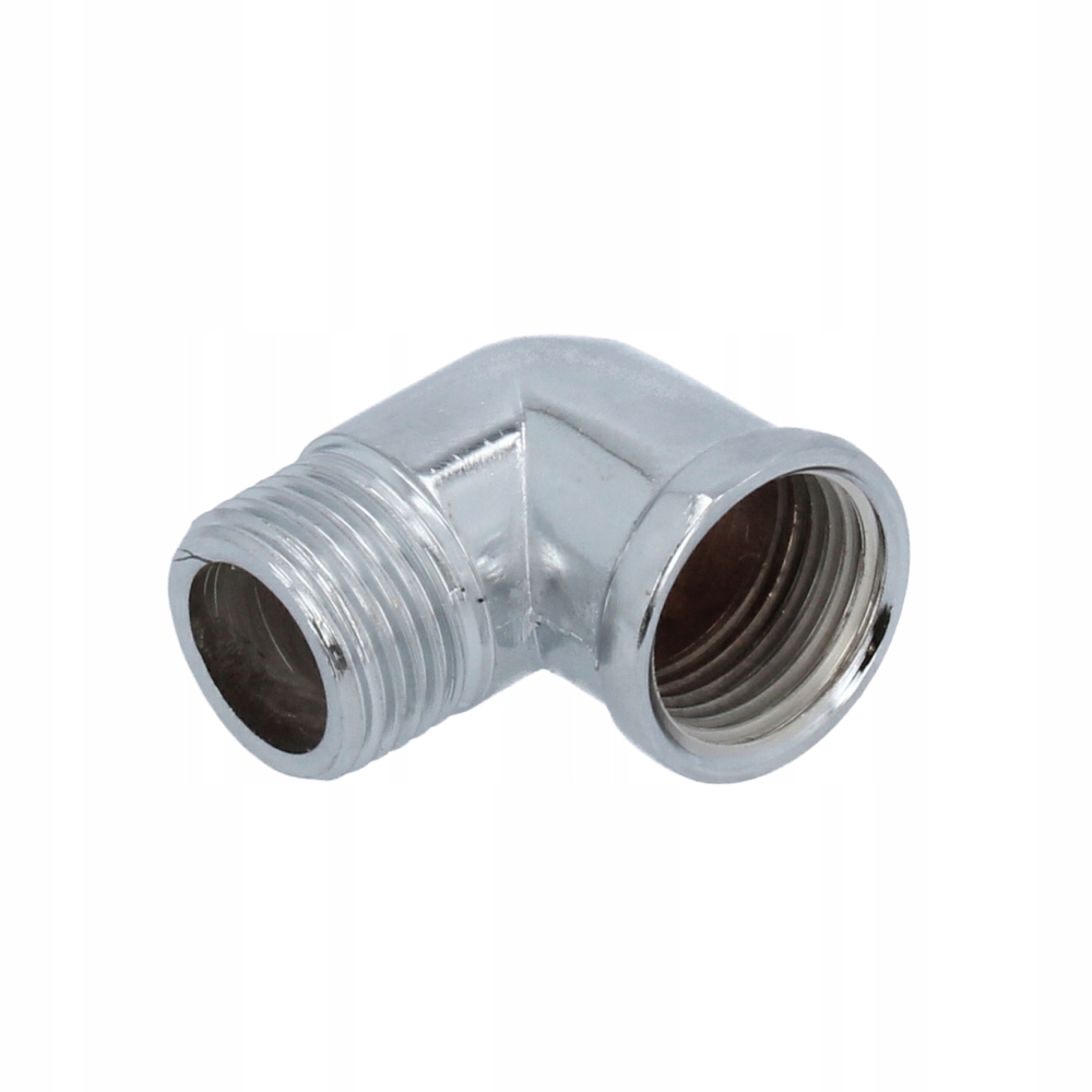 

Kolano instalacji wodnych niklowane 1/2'' Gw-gz