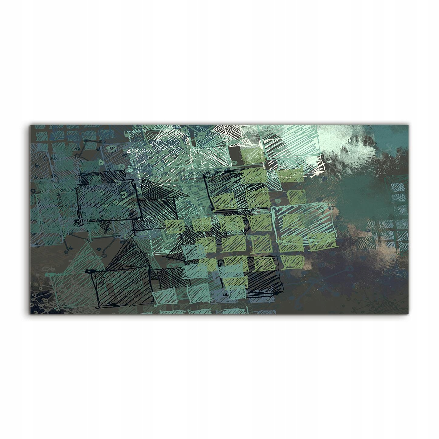 

Fotoobraz 100x50 z grafiką Wzór Geometria Sztuka