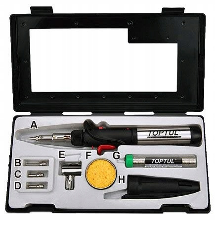 Pájecí plynový hořák Toptul EGAE0801