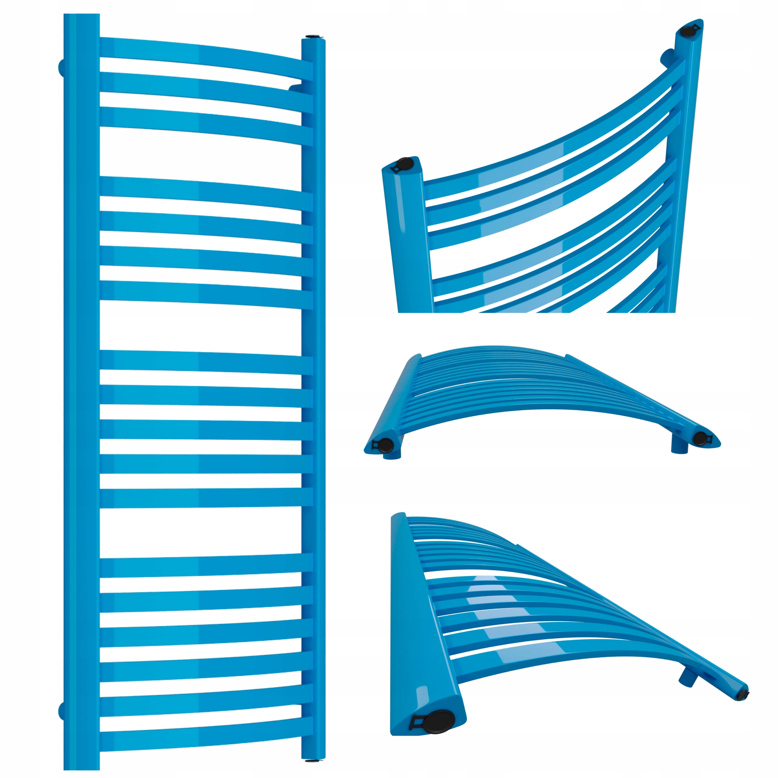 Koupelnový Radiátor Classic 950x670 Modrý