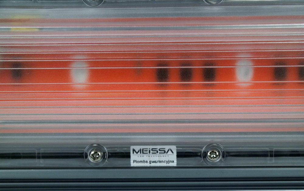 Panel LED GROW wzrost i uprawa roślin 200W 144D Długość 22.8 cm