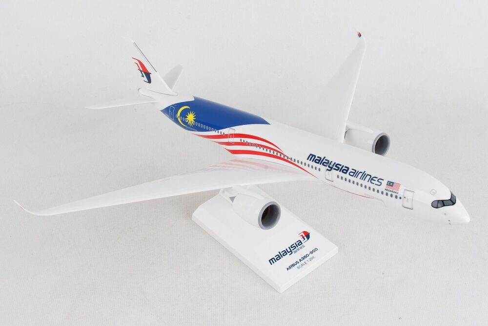 Model letadla Airbus A350-900 Malaysia 1:200