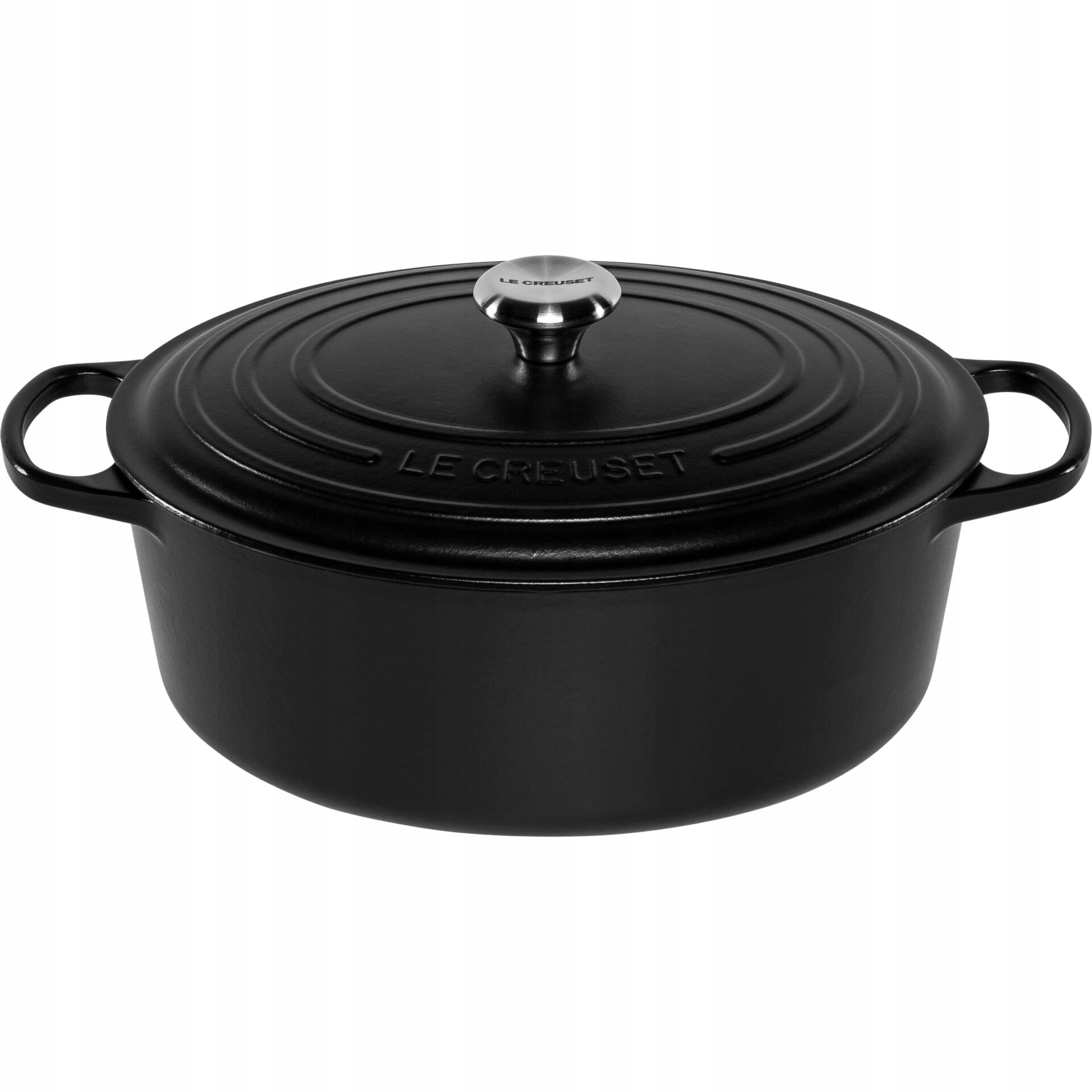 Le Creuset Signature Oval Roaster čierny 33 cm