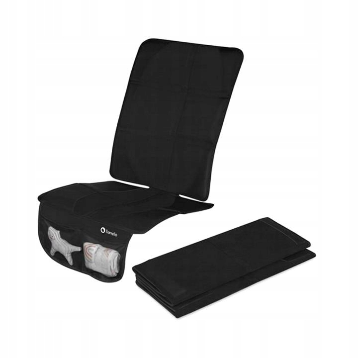 LIONELO SIKKER DUŻA OCHRONNA MATA NA FOTEL OCHRANIACZ ORGANIZER POD FOTELIK