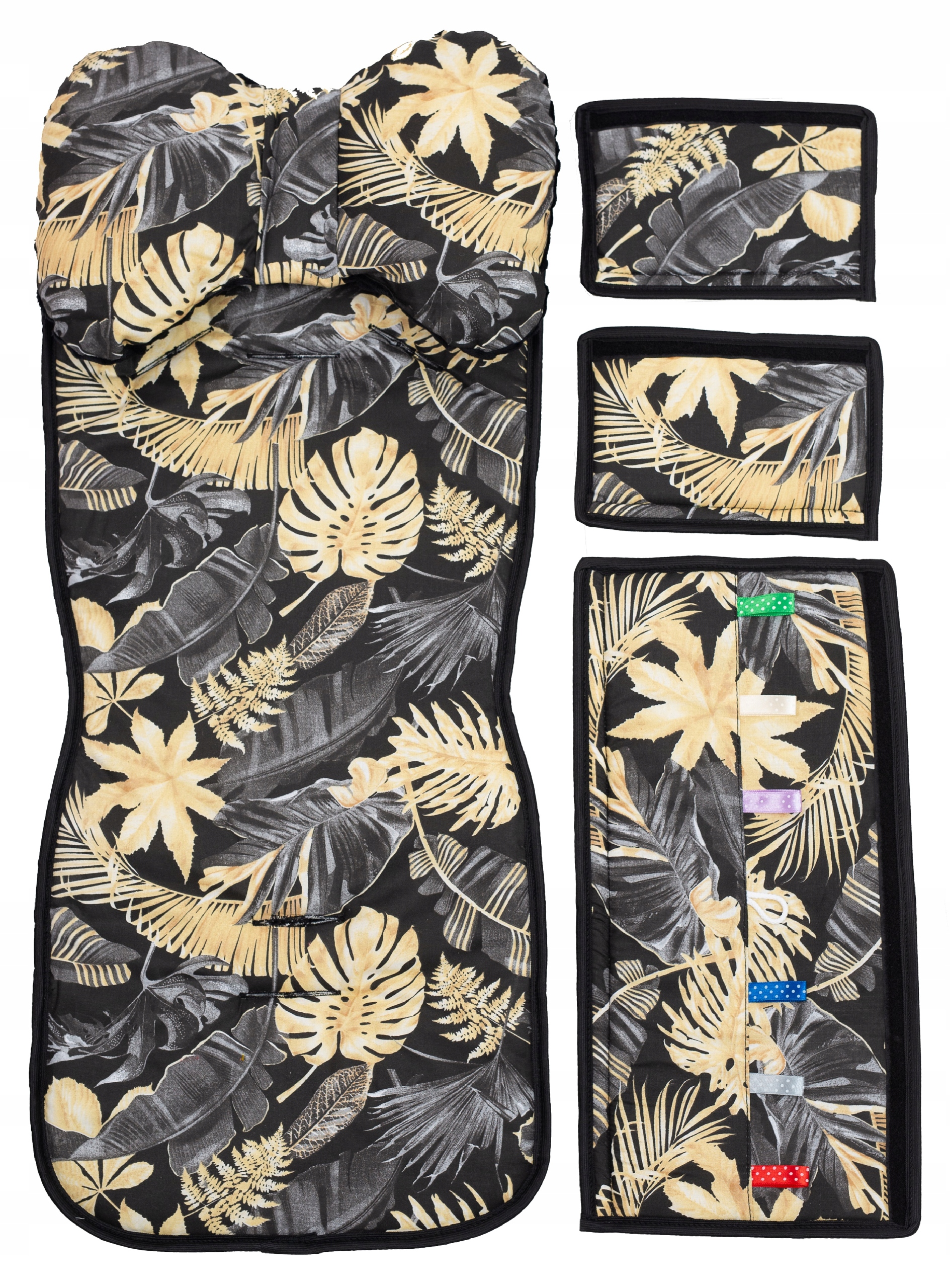 WKŁADKA DO WÓZKA SPACERÓWKI PODUSZKA OSŁONKI ZESTAW 3W1 JACKMAR