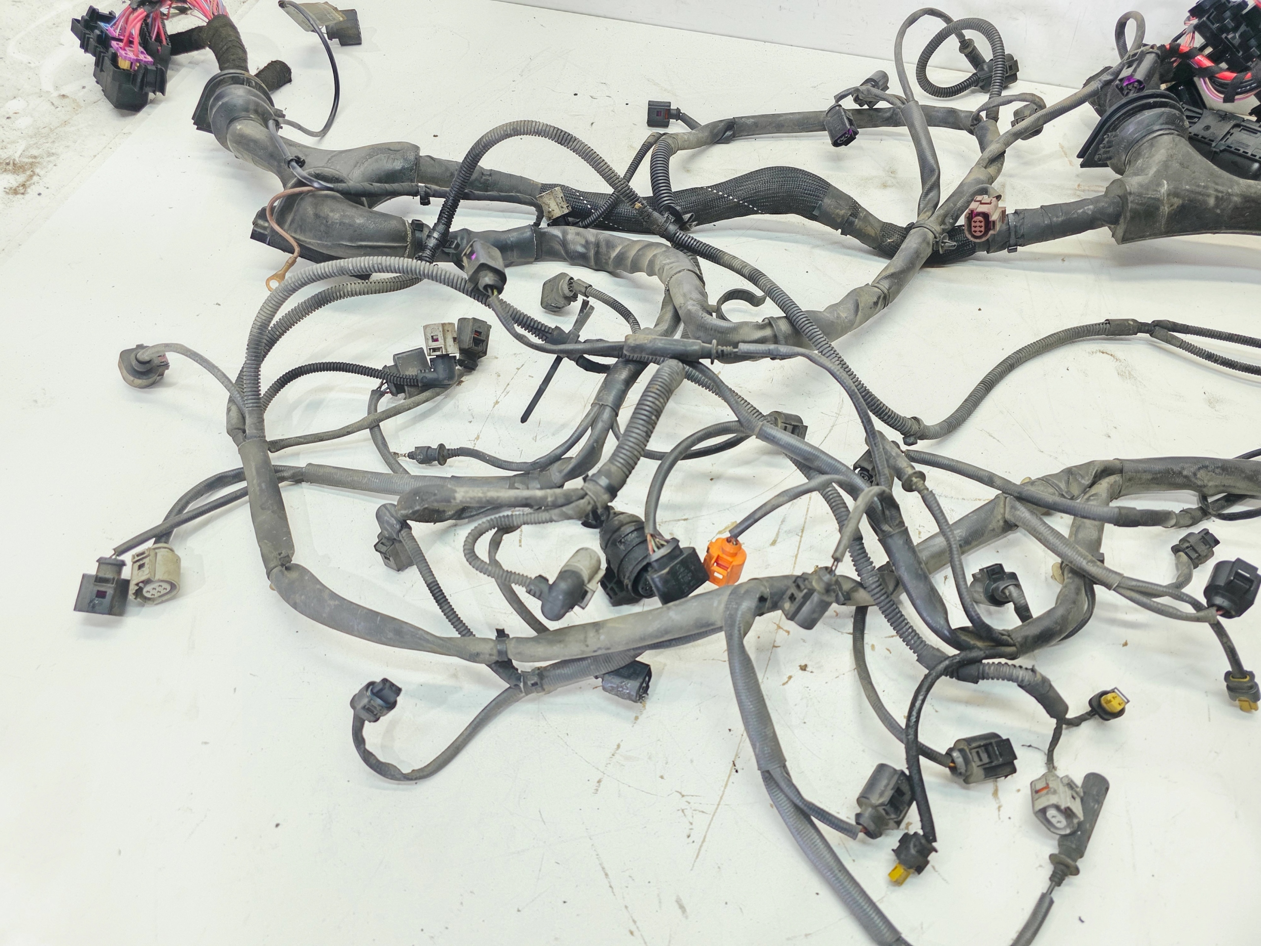 bundle motor wiring AUDI A6 C6 LIFT 3.0 TDI CDY 4F1971072PD