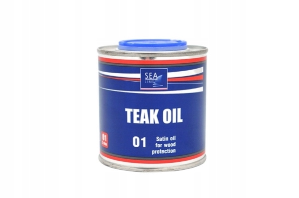 SEA-LINE OLEJ DO DREWNA TEAK O1 IMPREGNACJA 250ml 7604
