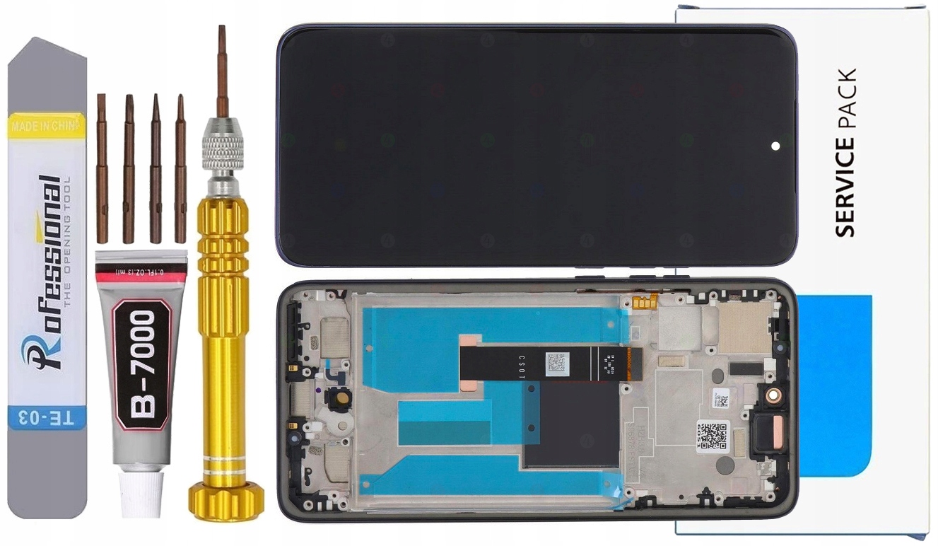 Displej Pro Motorola Edge 50 Neo Originál LCD Rámeček