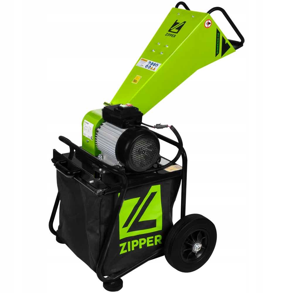 Rębak rozdrabniacz elektryczny do gałęzi drewna łuparka 2,5 kW 50 mm