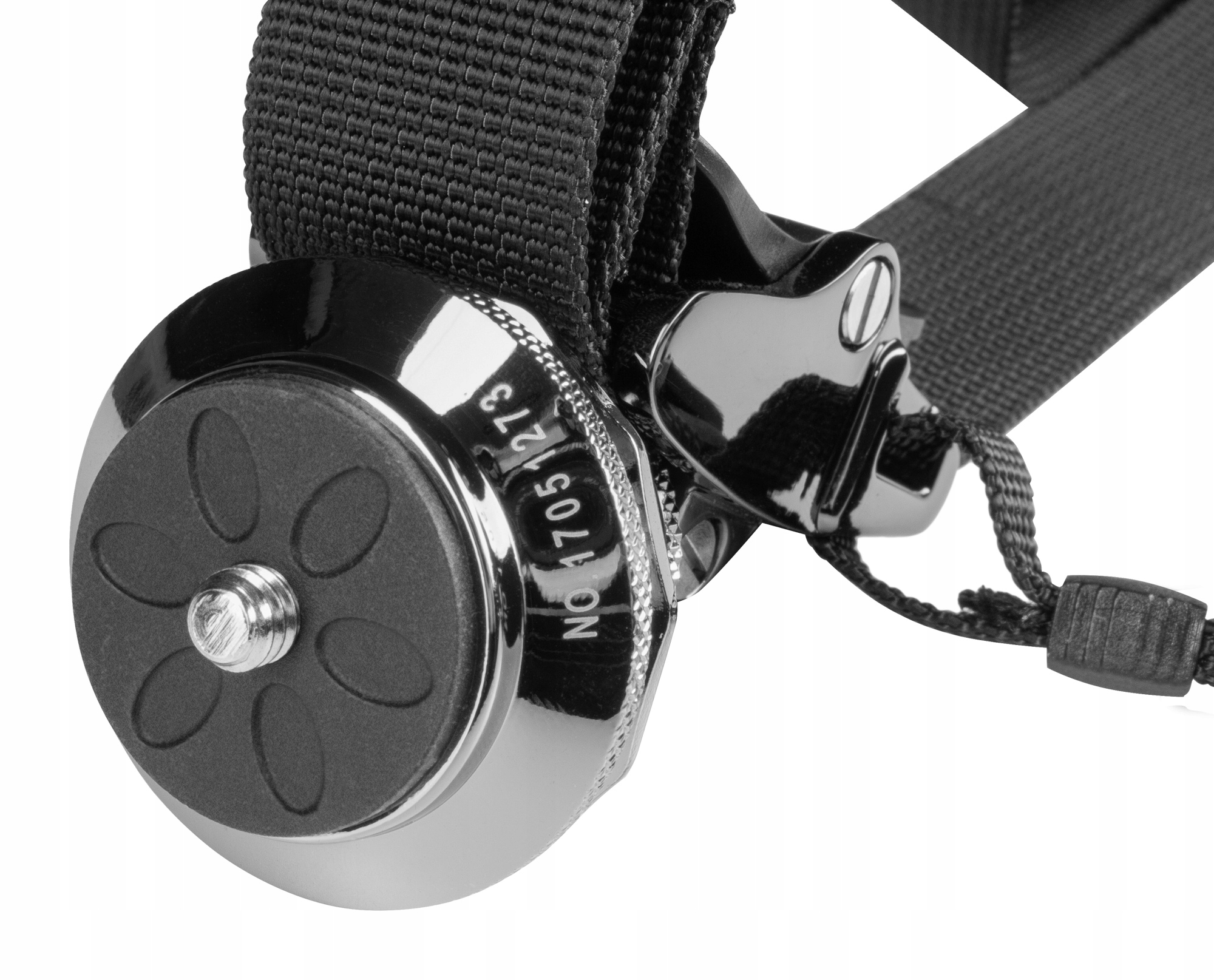 Ggs Fotospeed F4 Reportérský popruh na fotoaparát, nylonový, černý