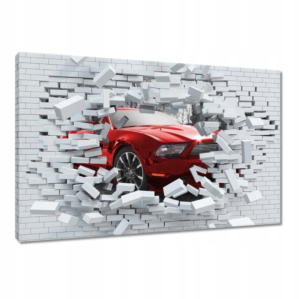 

Obrazy 60x40 Czerwony Ford Mustang Usa