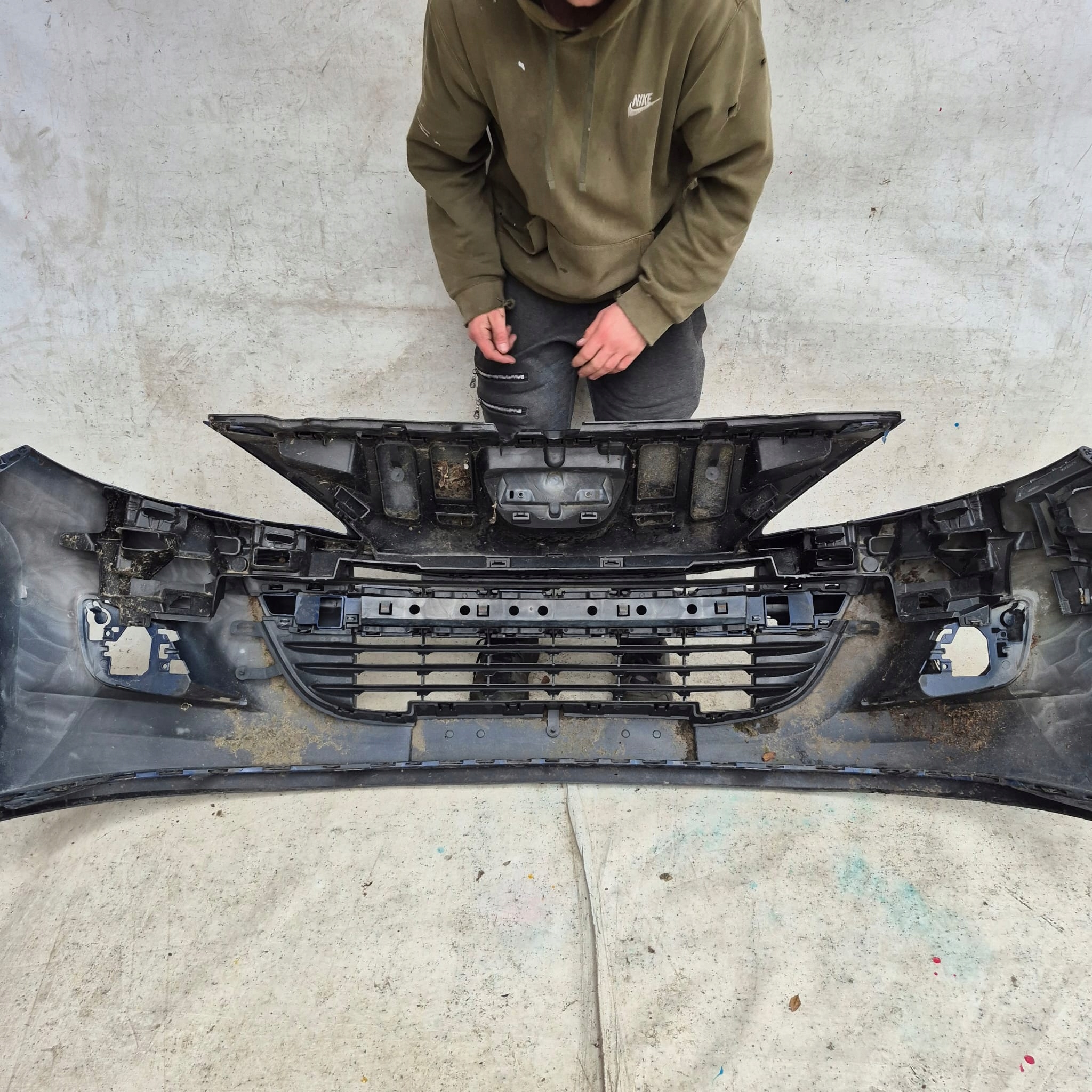 PEUGEOT 207 LIFT 09-12 bumper front front 9688071577