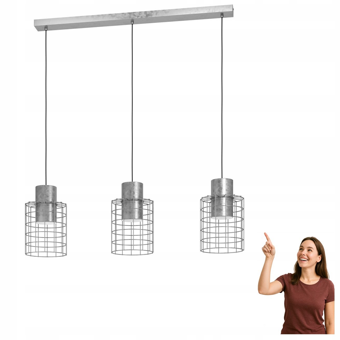 Závěsná lampa Milligan 43648 Eglo