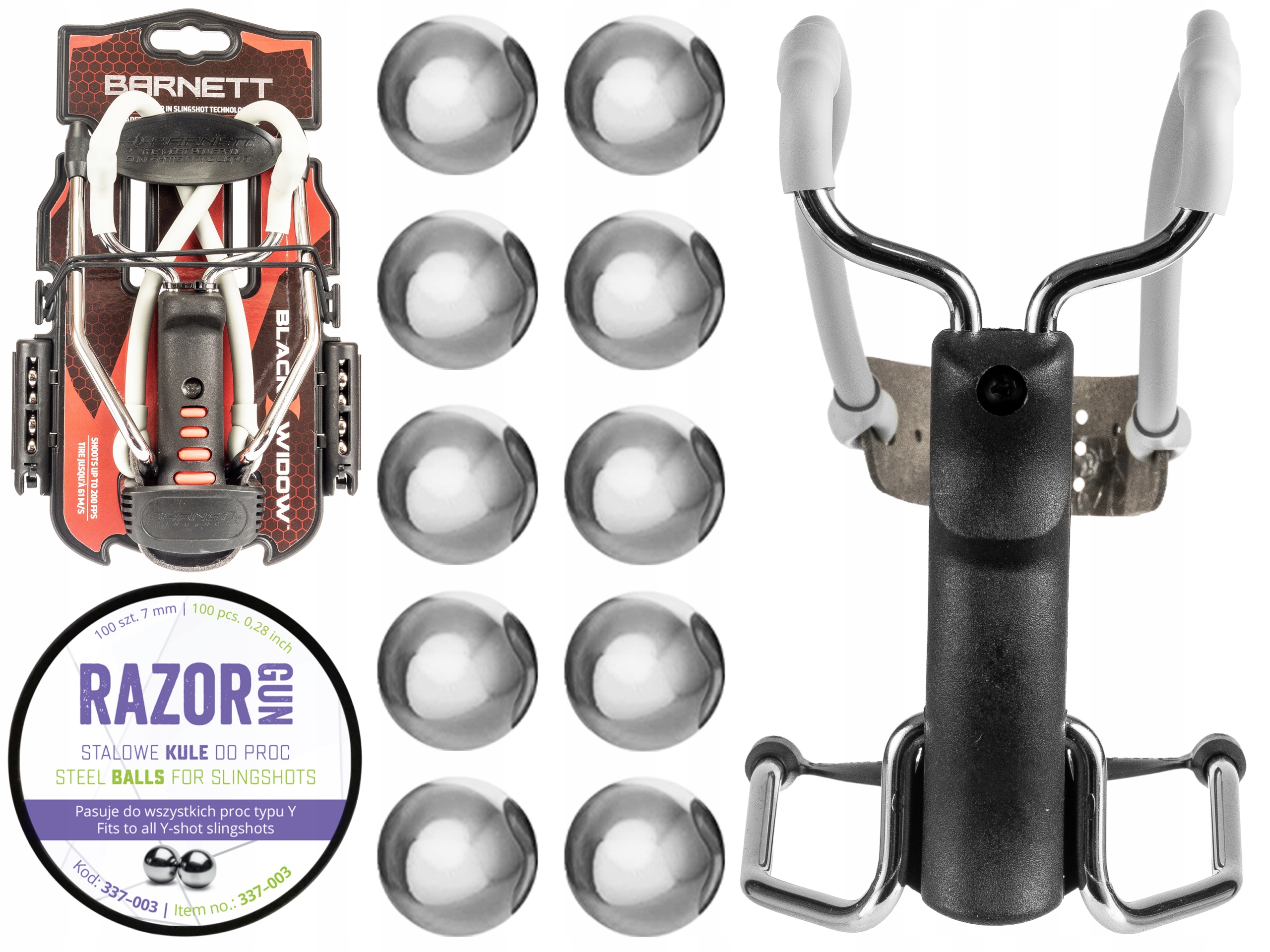 

Proca Z Podpórką Barnett Black Widow +100 Kulek