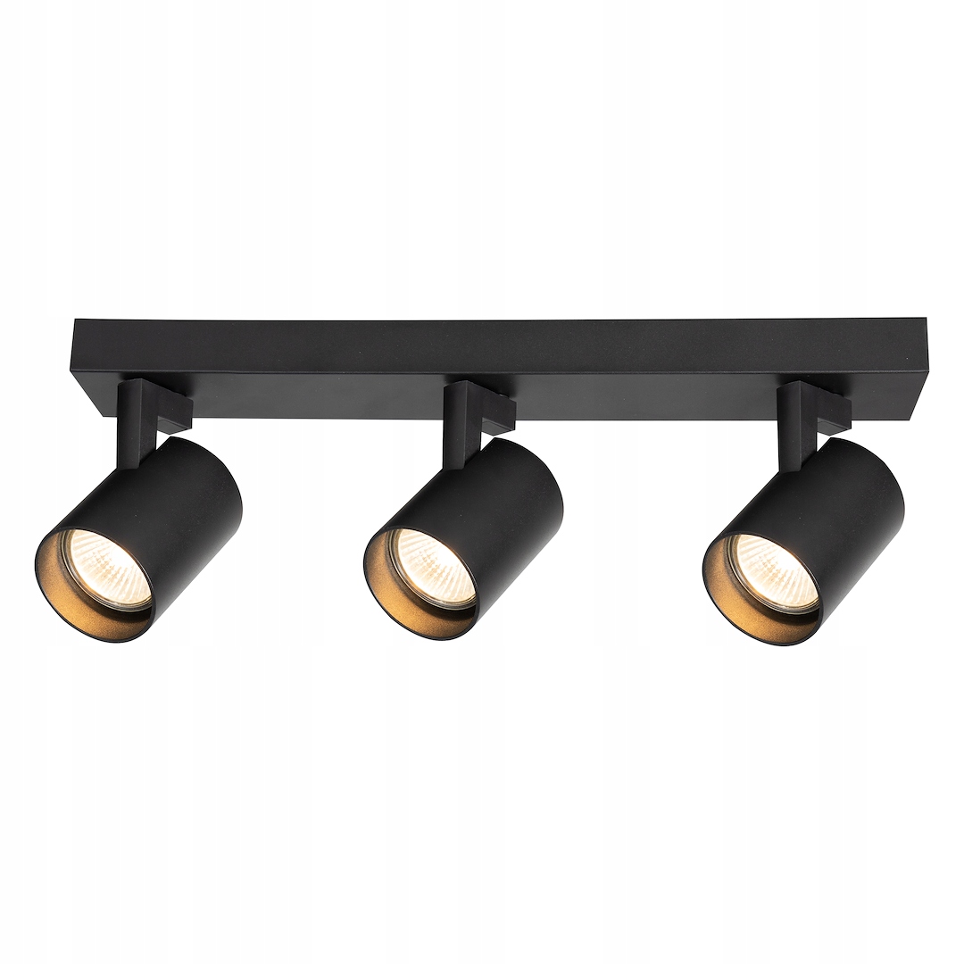 Svítidlo Volf Spot Černé 3xGU10