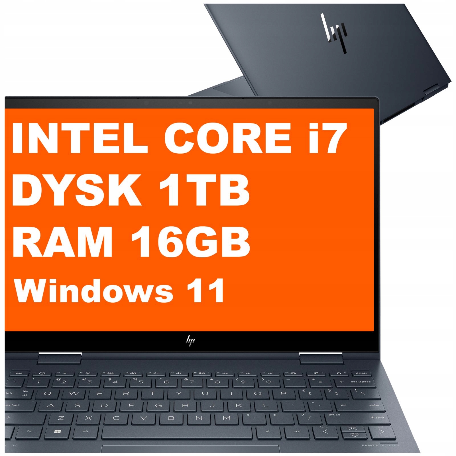 Laptop dotykowy 2w1 Envy Hp 13 Intel i7 16GB Ssd 1TB Oled Win 11