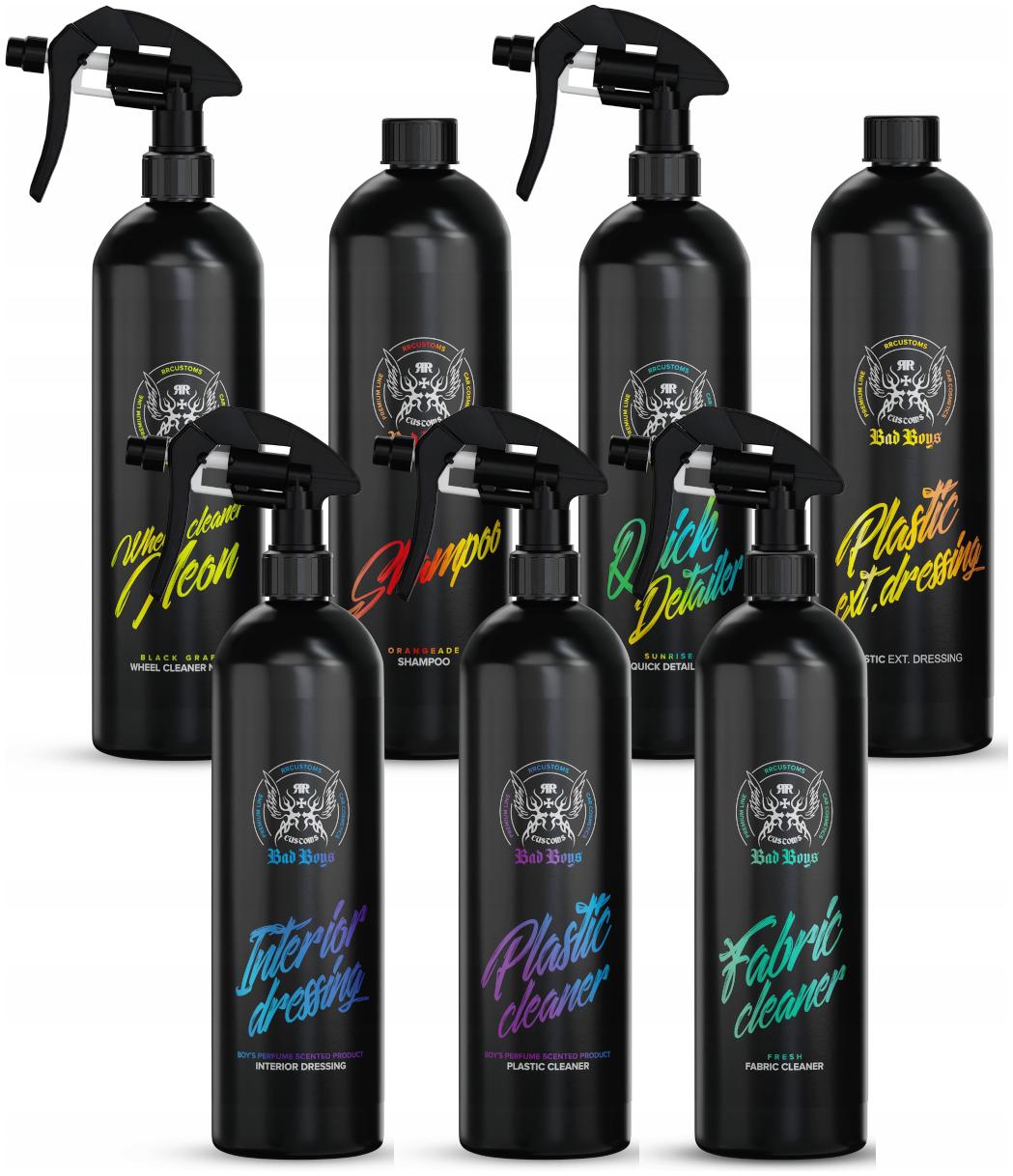RR Customs RRC Bad Boys Mega Zestaw Kosmetyków Do Auta Detailing Prezent
