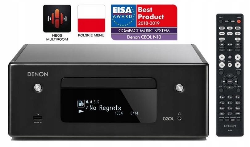 DENON CEOL 10 + MONITOR AUDIO BRONZE 100 WALNUT = AMBITNE ALL-IN-ONE STEREO Marka Monitor Audio