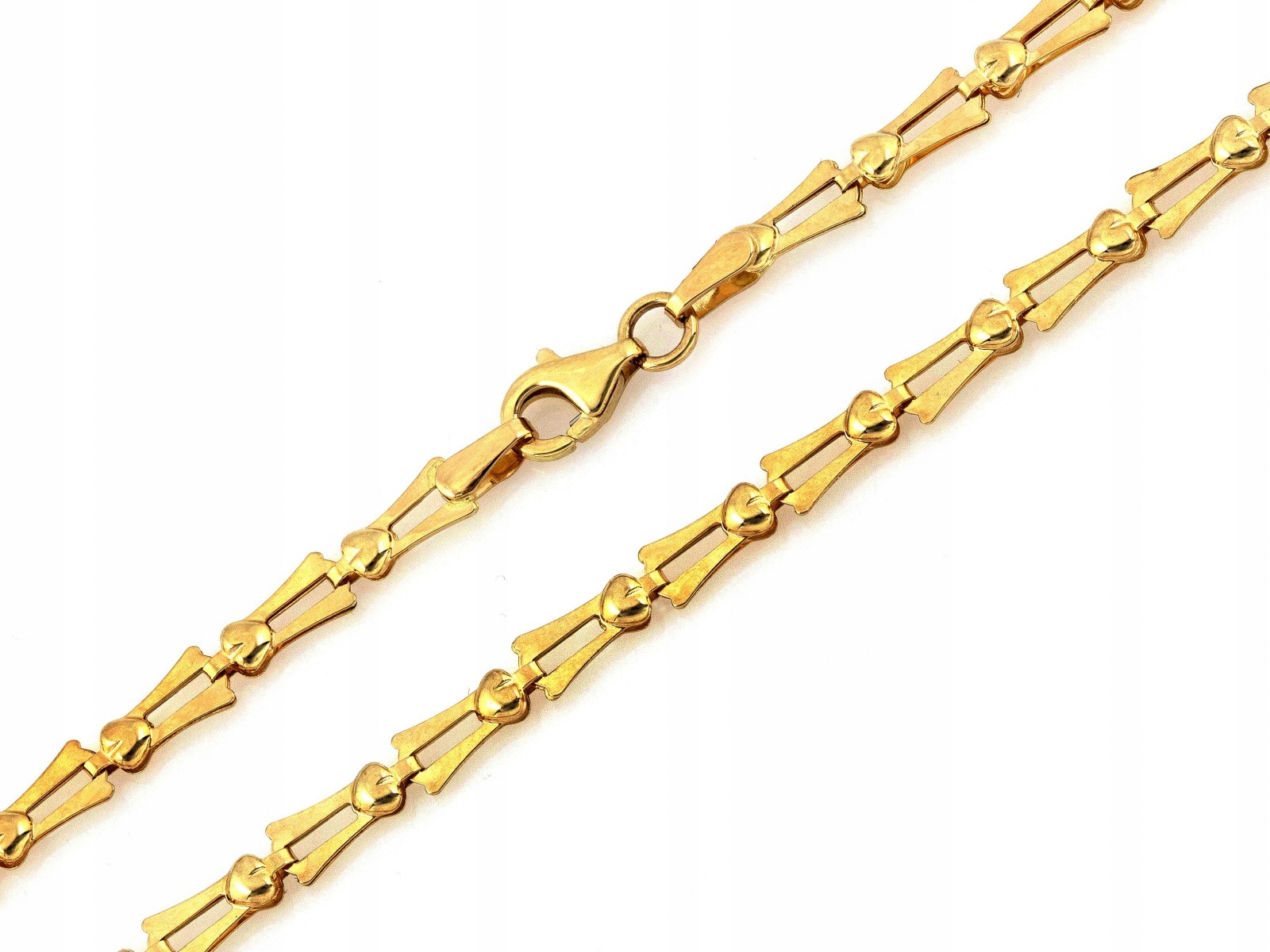 Řetízek zlatý 585 skládací konstrukce 5.09g moderní vazba r45 dárek