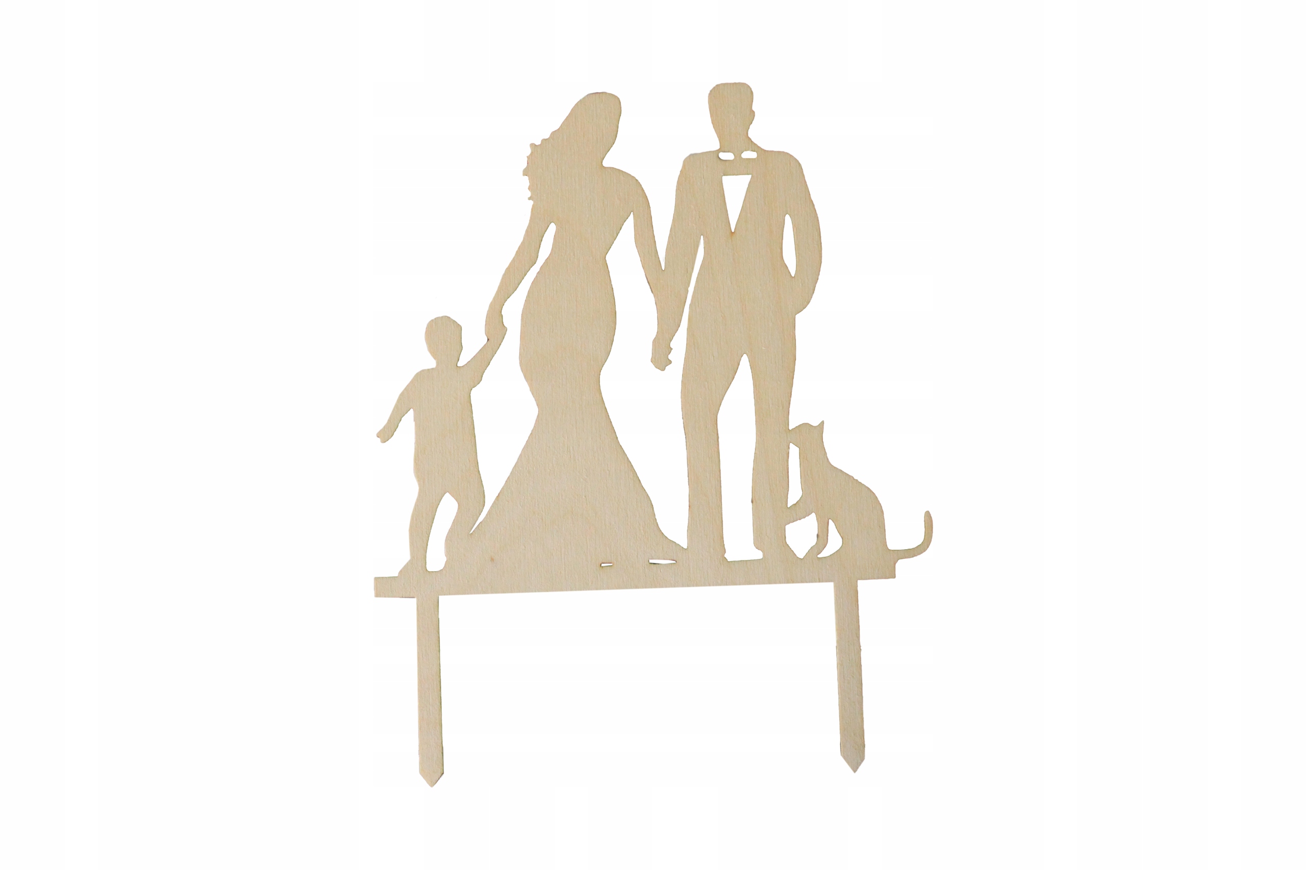 

Topper Młoda Para z dziećmi rodzinny z kotem