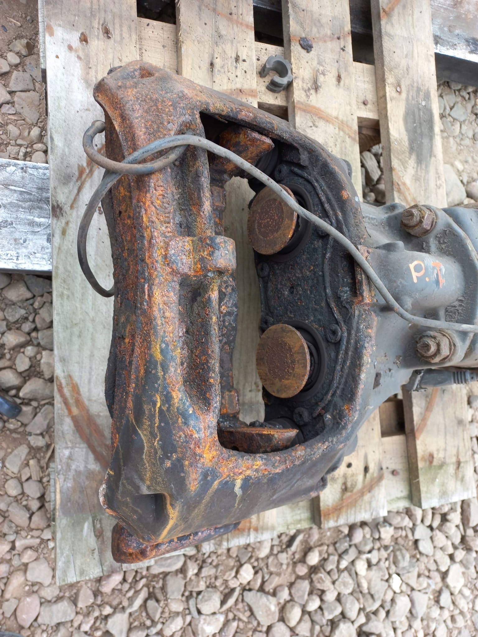 caliper brake right rear part SCANIA P380 11R E5