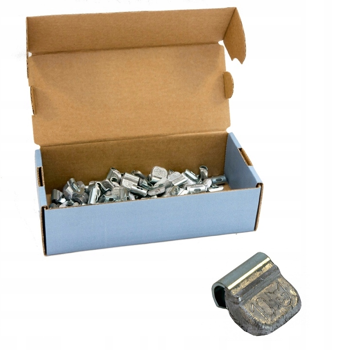 CIĘŻARKI Nabijane 10g do felg stalowych ołów PB