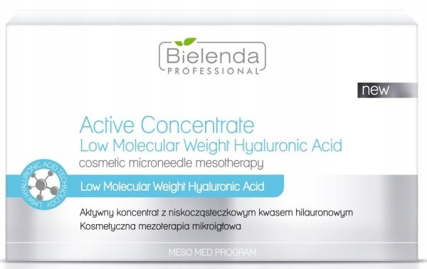 Bielenda Koncentrát S Kyselinou Hyaluronovou 10 x 3 ml