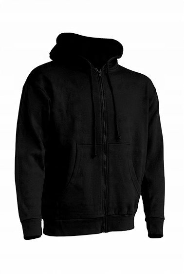 

Bluza Dresowa Jhk Zamek z Kapturem Hood Black Xs