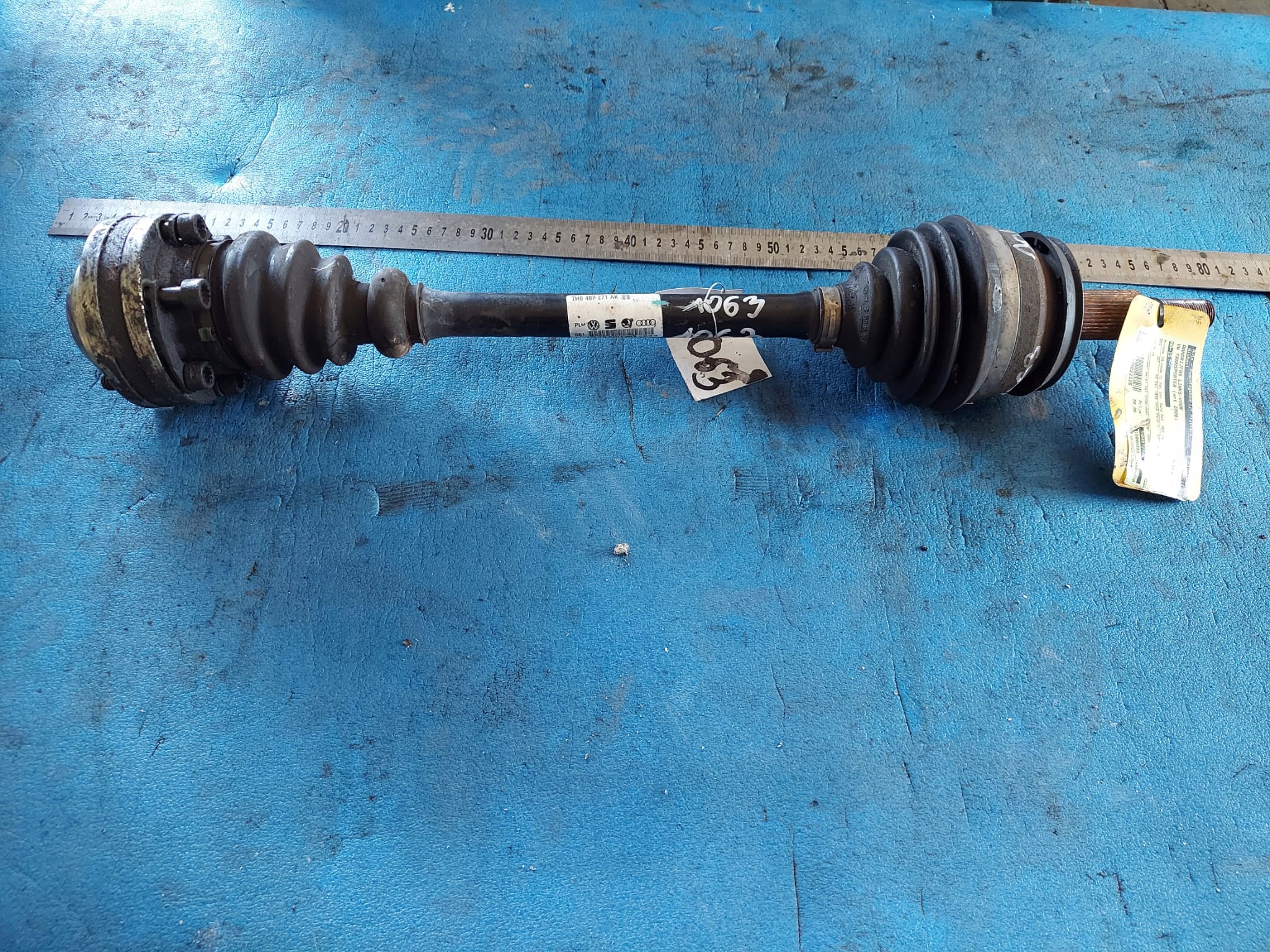 semi-axis TRANSPORTER 2008 R 2.0 TDI left JQT