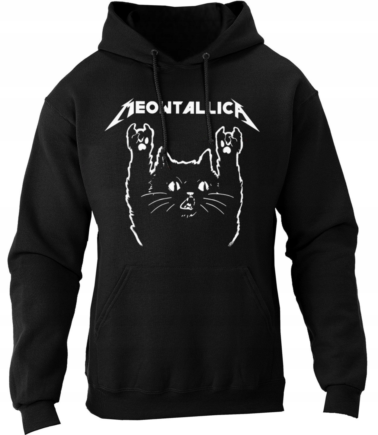 

Bluza z kapturem Meowtallica Metallica Kot Rock