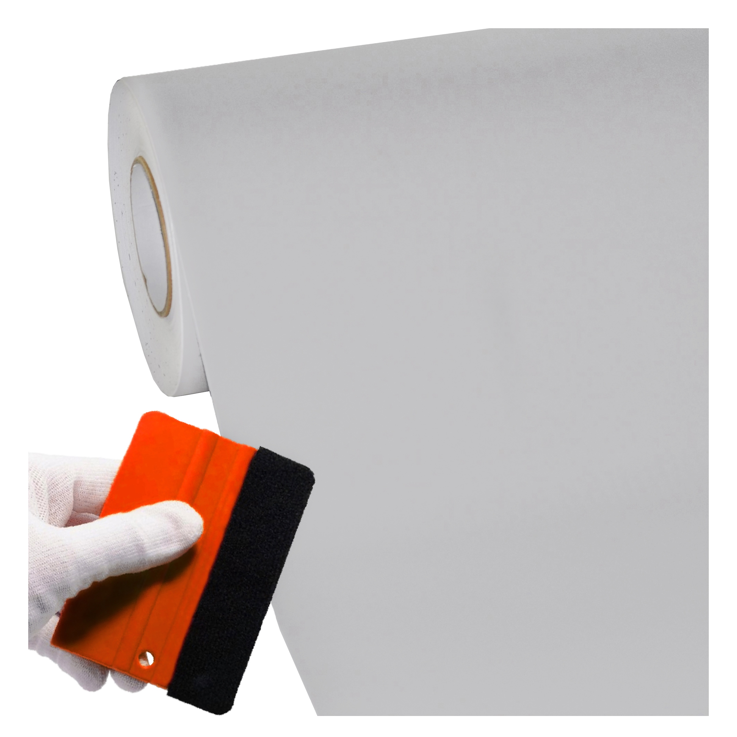 Nábytková dýha Samolepicí 122 x 400 cm Dveře Blat Silná struktura Stříbro