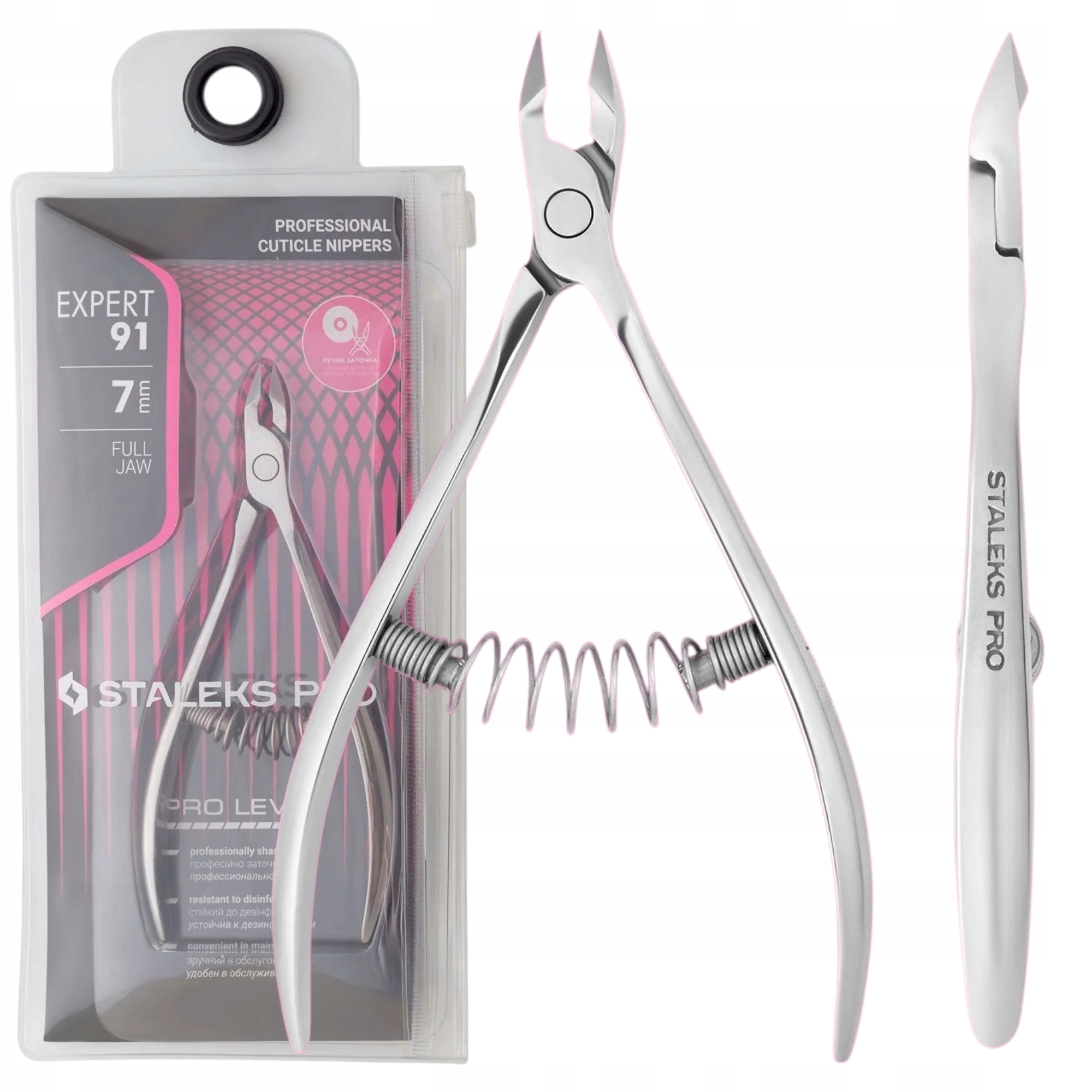 Staleks Profesionální nůžky na kůžičku 7 mm Expert 91